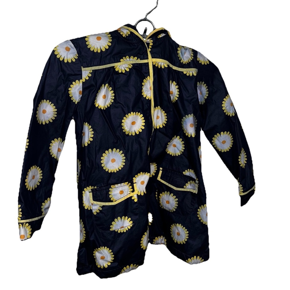 Gymboree Navy and Yellow Floral Jacket